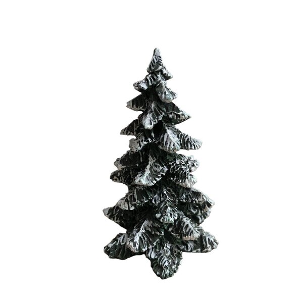 Dept 56 Fir Tree Christmas Village Medium 4" Holiday Decor Miniature Accessories - Picture 6 of 10